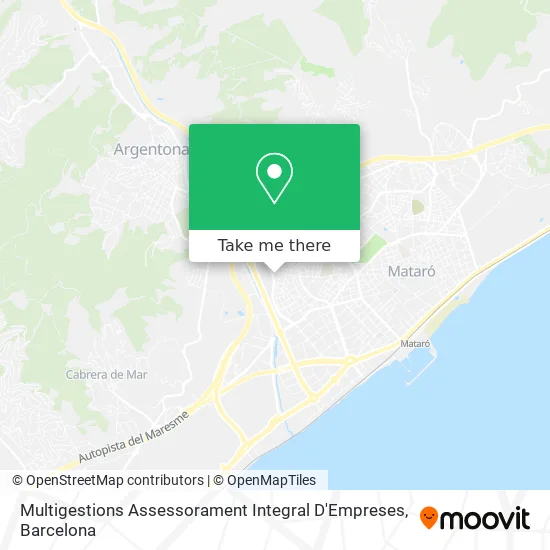 Multigestions Assessorament Integral D'Empreses map
