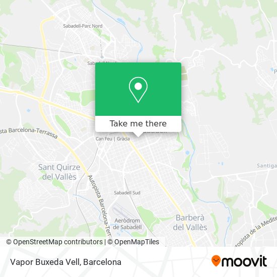 mapa Vapor Buxeda Vell