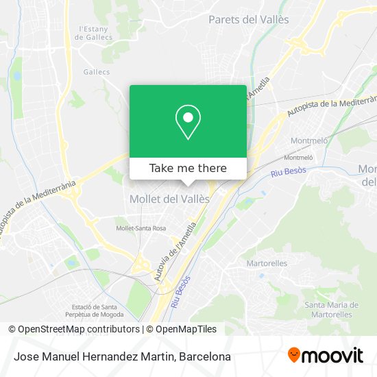 Jose Manuel Hernandez Martin map