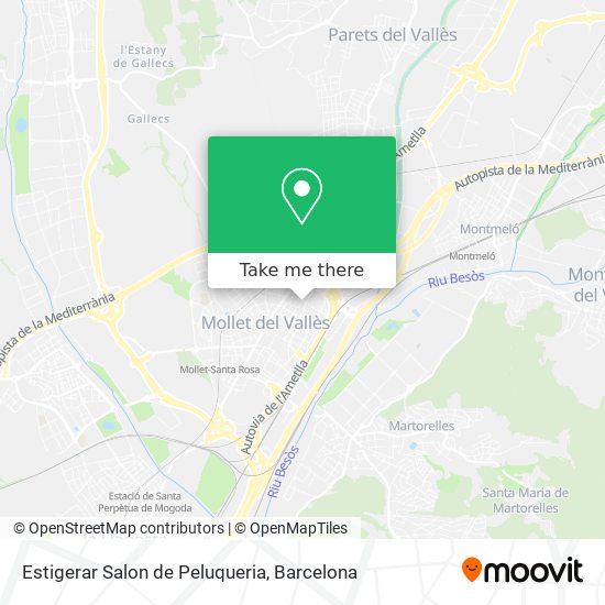 Estigerar Salon de Peluqueria map