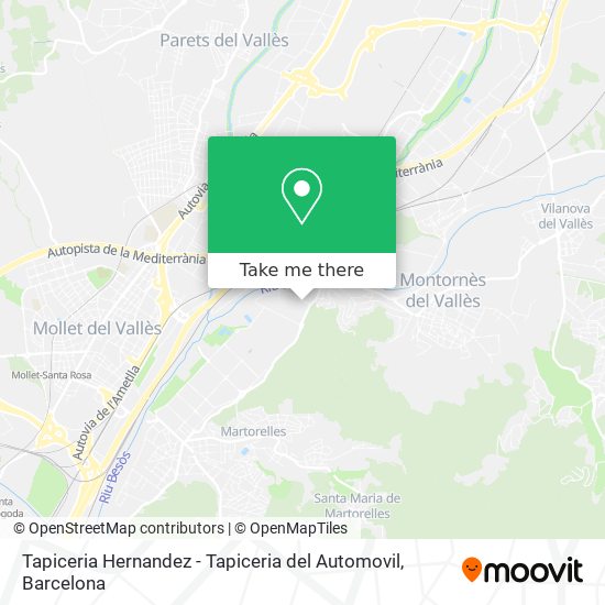 Tapiceria Hernandez - Tapiceria del Automovil map