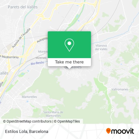 mapa Estilos Lola