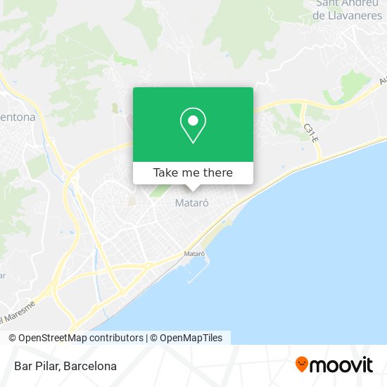 Bar Pilar map