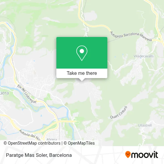 Paratge Mas Soler map
