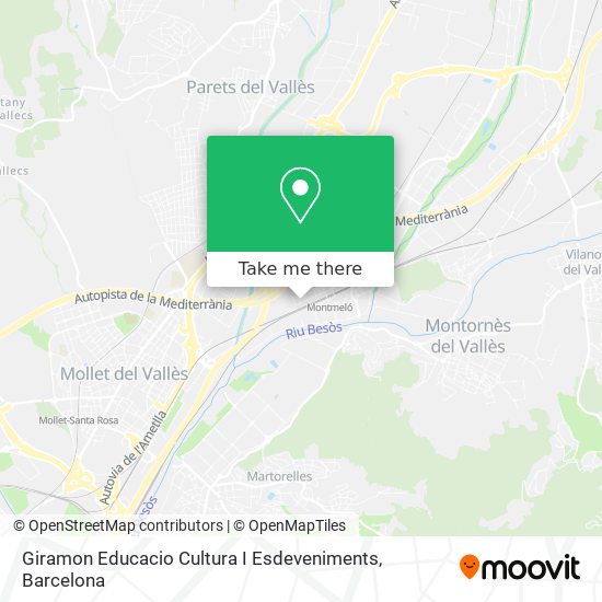 Giramon Educacio Cultura I Esdeveniments map