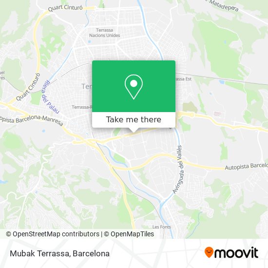 Mubak Terrassa map