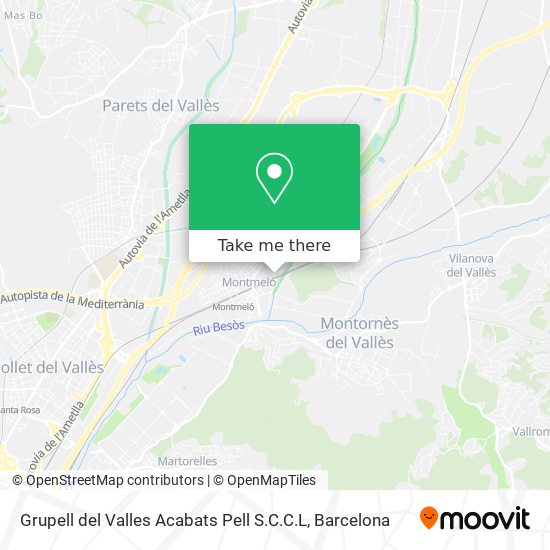 Grupell del Valles Acabats Pell S.C.C.L map