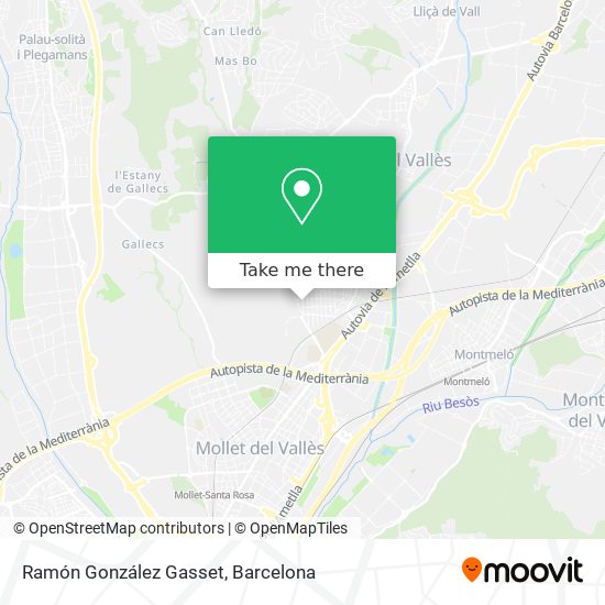 mapa Ramón González Gasset