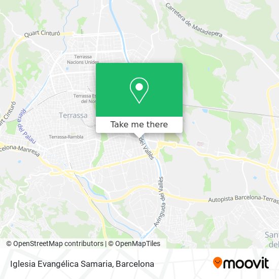 Iglesia Evangélica Samaria map