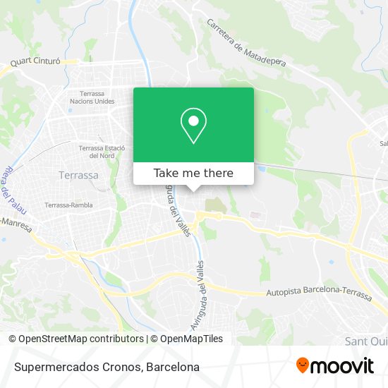 mapa Supermercados Cronos