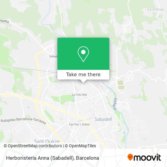Herboristería Anna (Sabadell) map