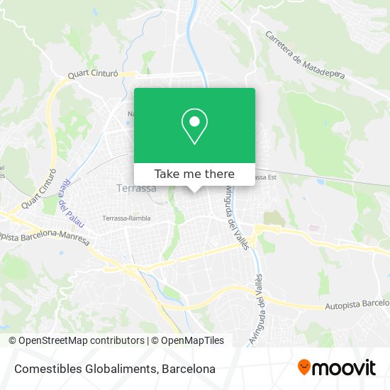 Comestibles Globaliments map