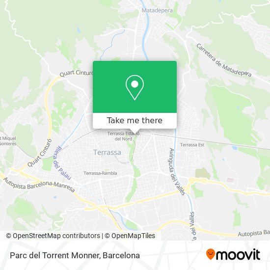 Parc del Torrent Monner map
