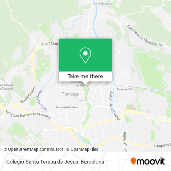Colegio Santa Teresa de Jesus map