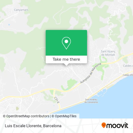 Luis Escale Llorente map