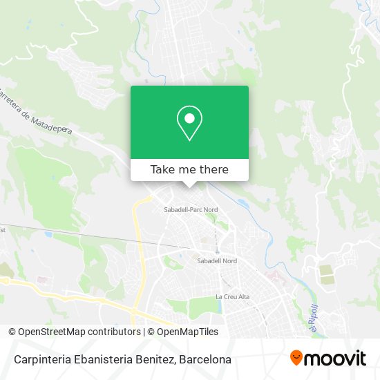 Carpinteria Ebanisteria Benitez map