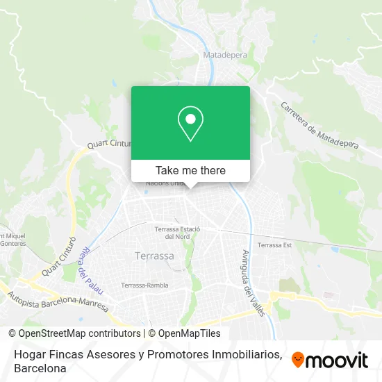 Hogar Fincas Asesores y Promotores Inmobiliarios map