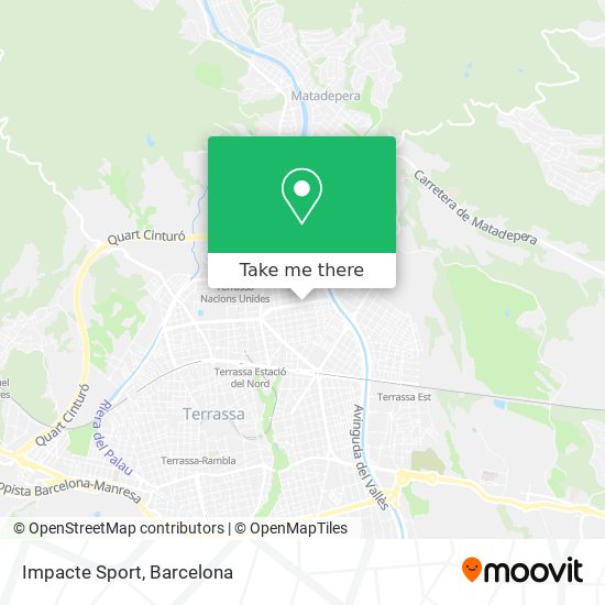 mapa Impacte Sport