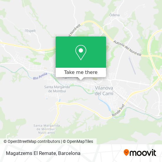 Magatzems El Remate map