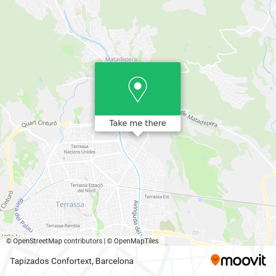 Tapizados Confortext map