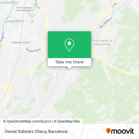 Daniel Subirats Checa map