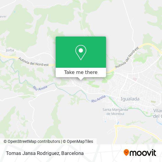 Tomas Jansa Rodriguez map