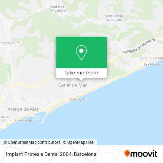 Implant Protesis Dental 2004 map