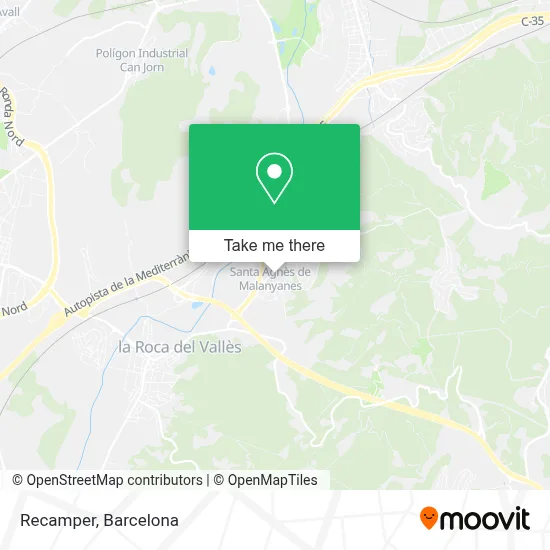 Recamper map