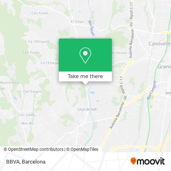 BBVA map