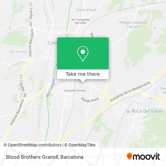 Blood Brothers Granoll map
