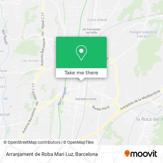 Arranjament de Roba Mari Luz map