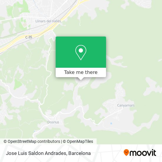 Jose Luis Saldon Andrades map