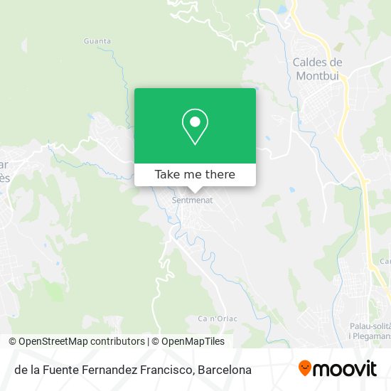 de la Fuente Fernandez Francisco map