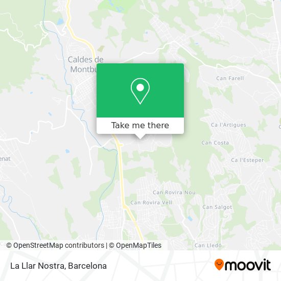 La Llar Nostra map