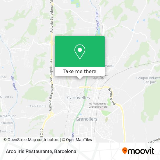 Arco Iris Restaurante map