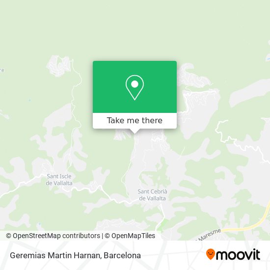 Geremias Martin Harnan map