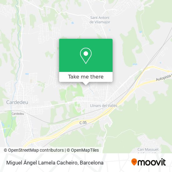 Miguel Ángel Lamela Cacheiro map