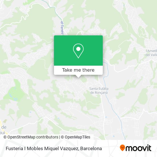 Fusteria I Mobles Miquel Vazquez map