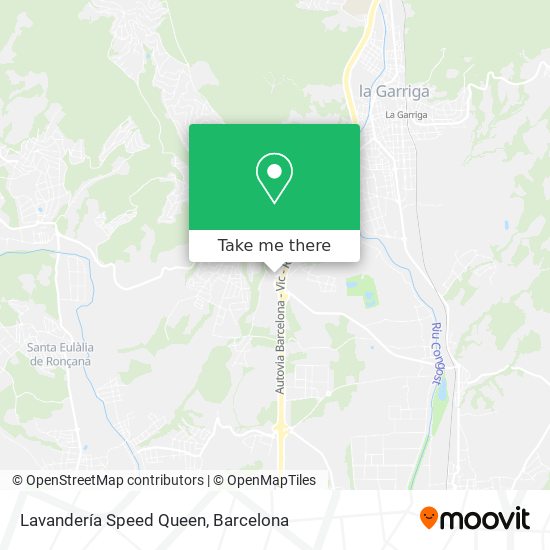 Lavandería Speed Queen map