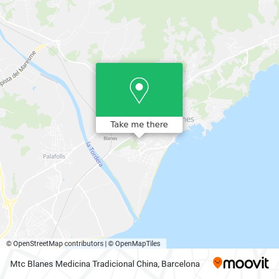 mapa Mtc Blanes Medicina Tradicional China