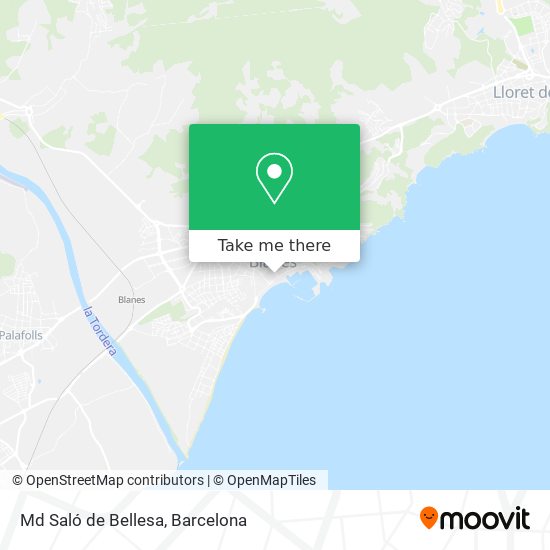 mapa Md Saló de Bellesa