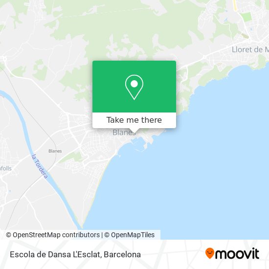 Escola de Dansa L'Esclat map