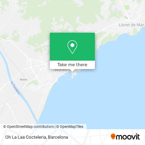 Oh La Laa Cocteleria map