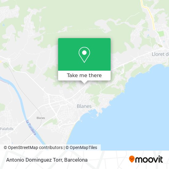 Antonio Dominguez Torr map