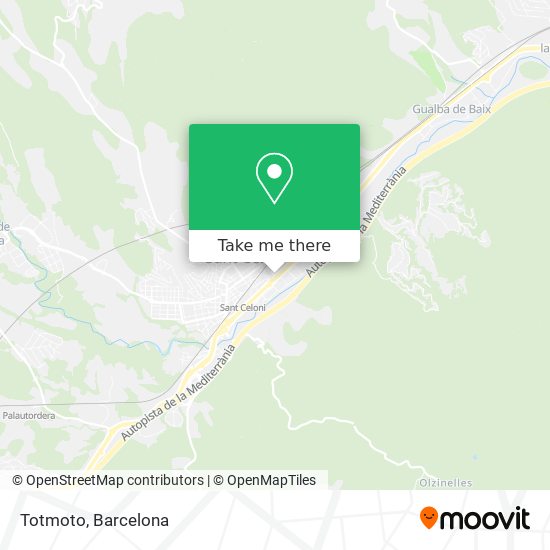 Totmoto map