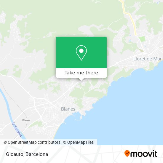 Gicauto map