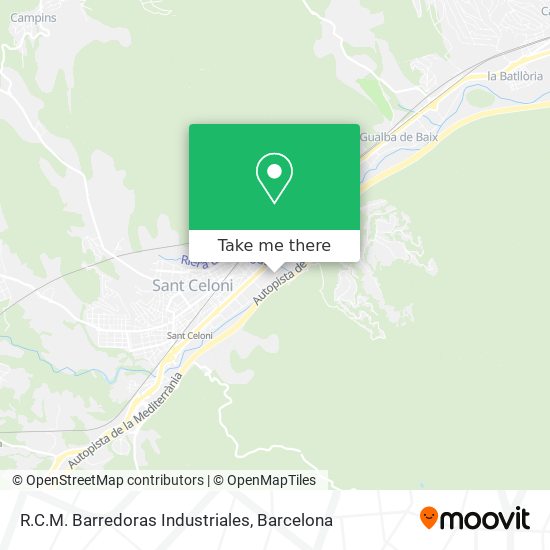 R.C.M. Barredoras Industriales map