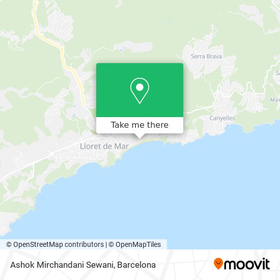 Ashok Mirchandani Sewani map