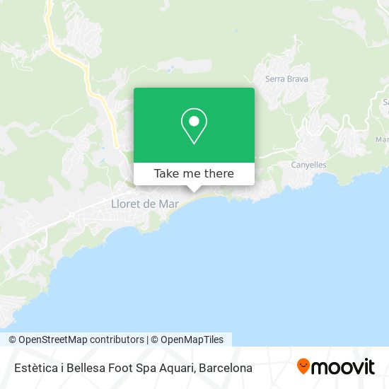 Estètica i Bellesa Foot Spa Aquari map
