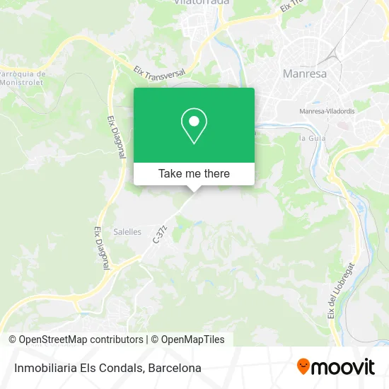 Inmobiliaria Els Condals map